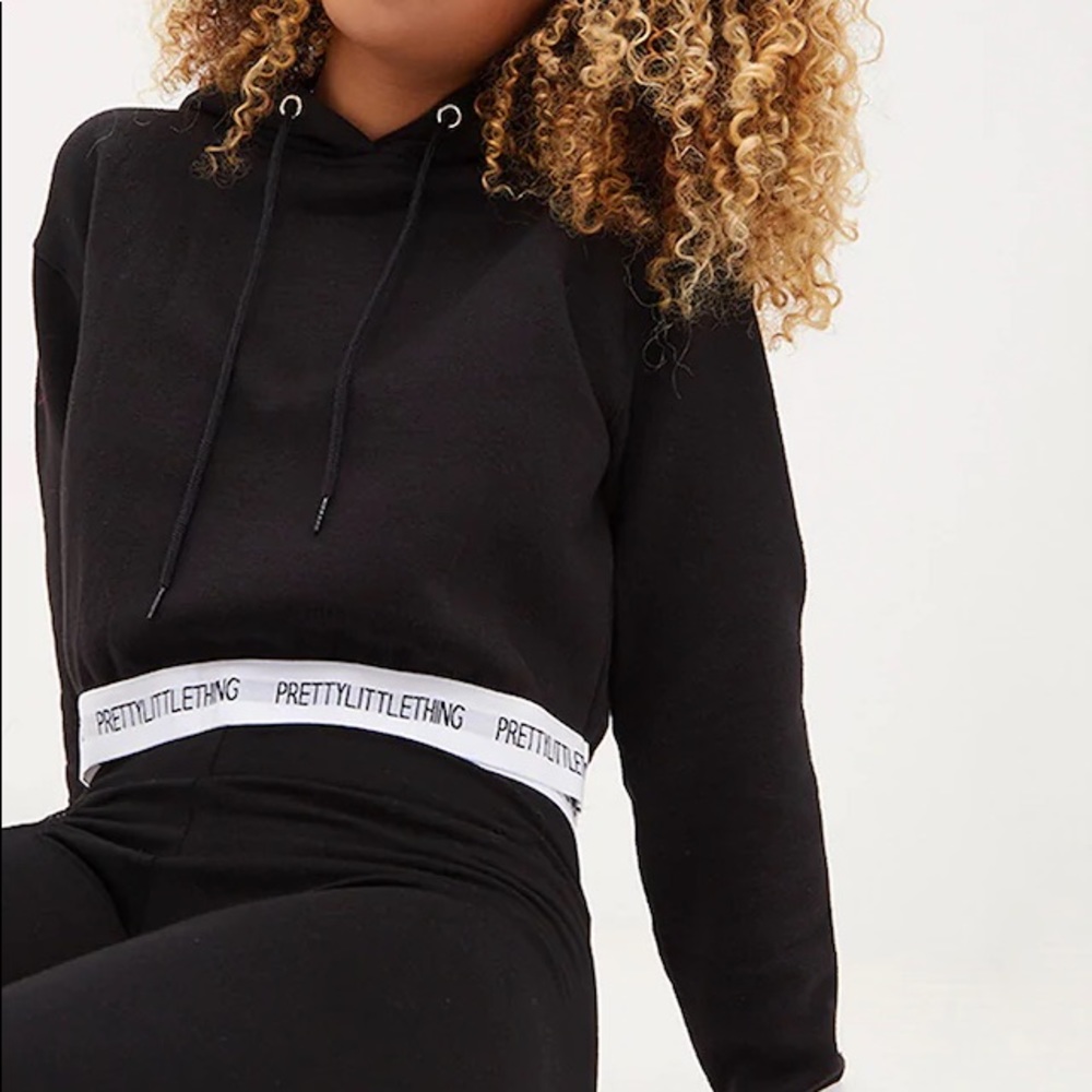 PLT cropped hoodie
